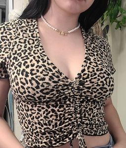 Fashion nova cheetah crop top